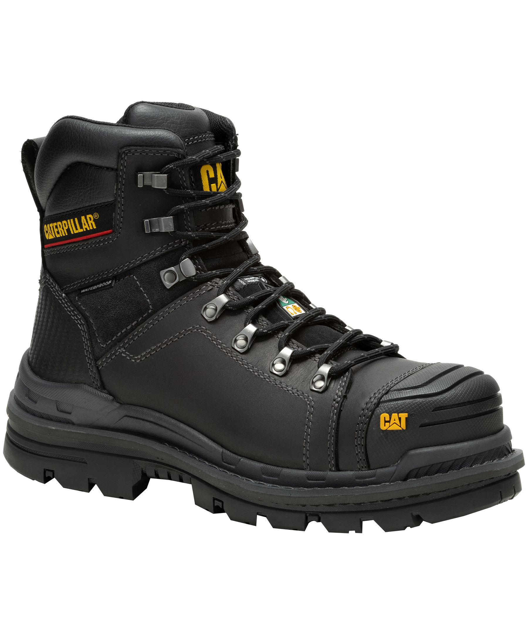 CAT Men's Hauler XL 6 Inch Composite Toe Composite Plate Waterproof Work Boots