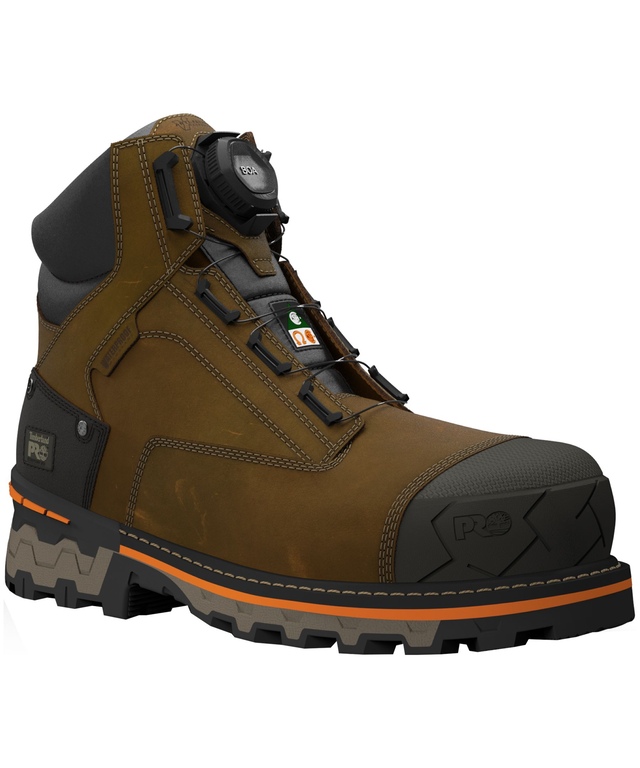 Timberland Pro Men's Boondock BOA 6 Inch Composite Toe Composite Plate Waterproof Boots