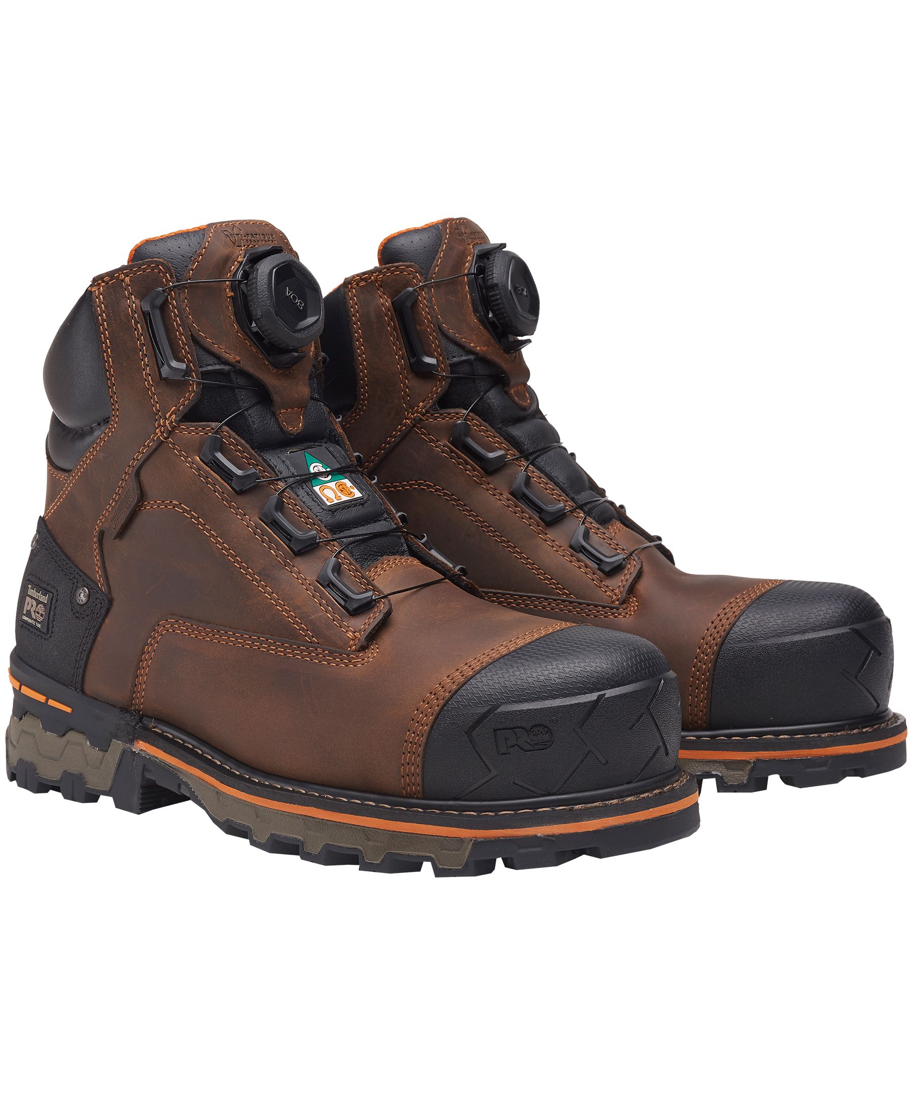 Timberland Pro Men's Boondock BOA 6 Inch Composite Toe Composite Plate Waterproof Boots
