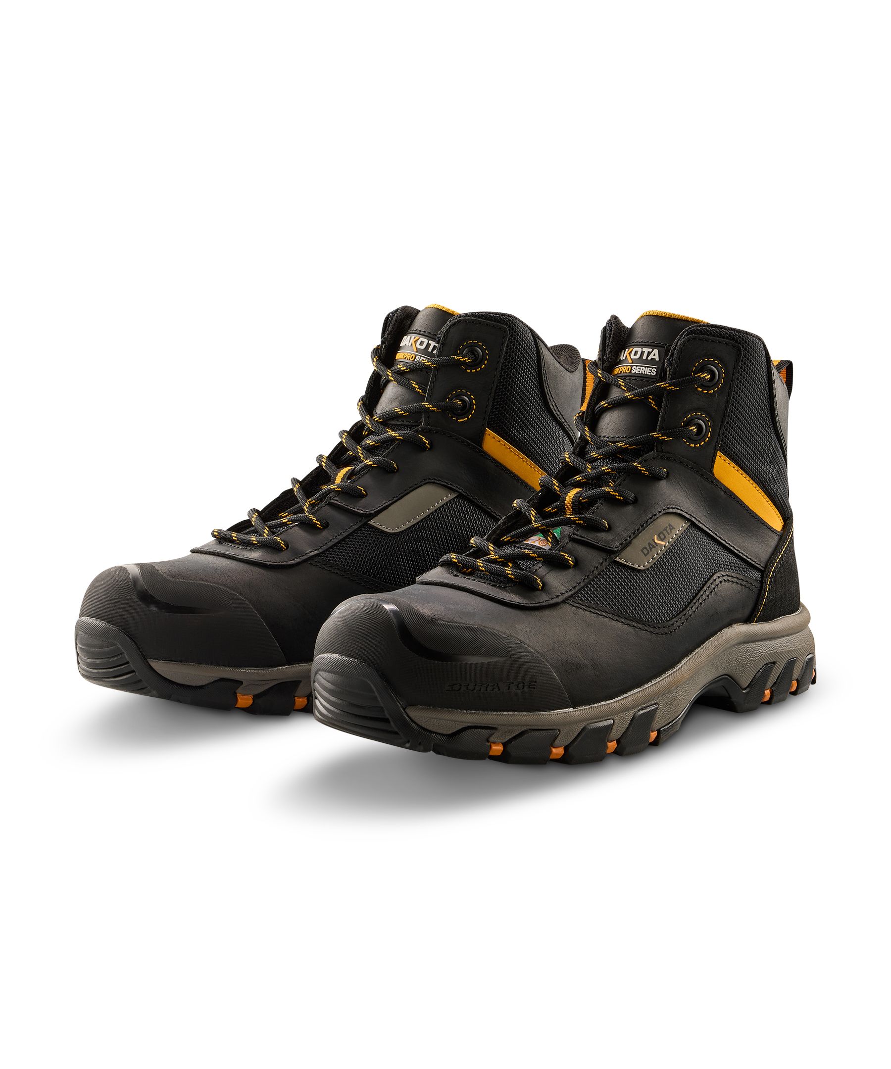 Dakota Men\'s WorkPro 2400 Steel Toe Mid Cut Safety Hiker Brown Size 12 W/L Dakota WORKPRO Men main image 4