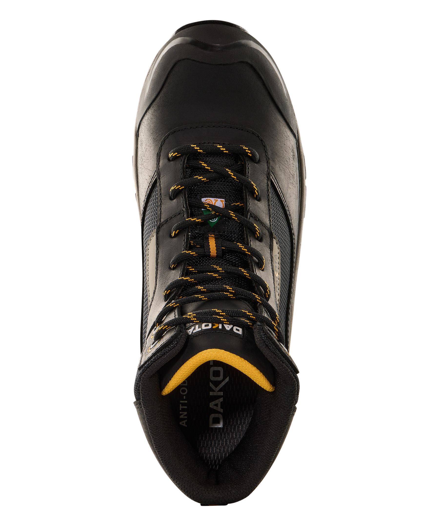 Bottes de randonnée de sécurité mi-hautes à protection en acier pour hommes, Dakota