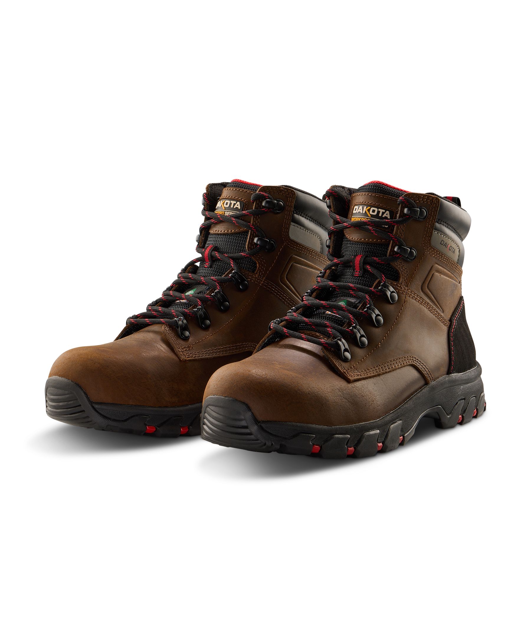 Dakota WorkPro Series Men's Steel Toe Steel Plate Mid Cut Safety Hiker Boots