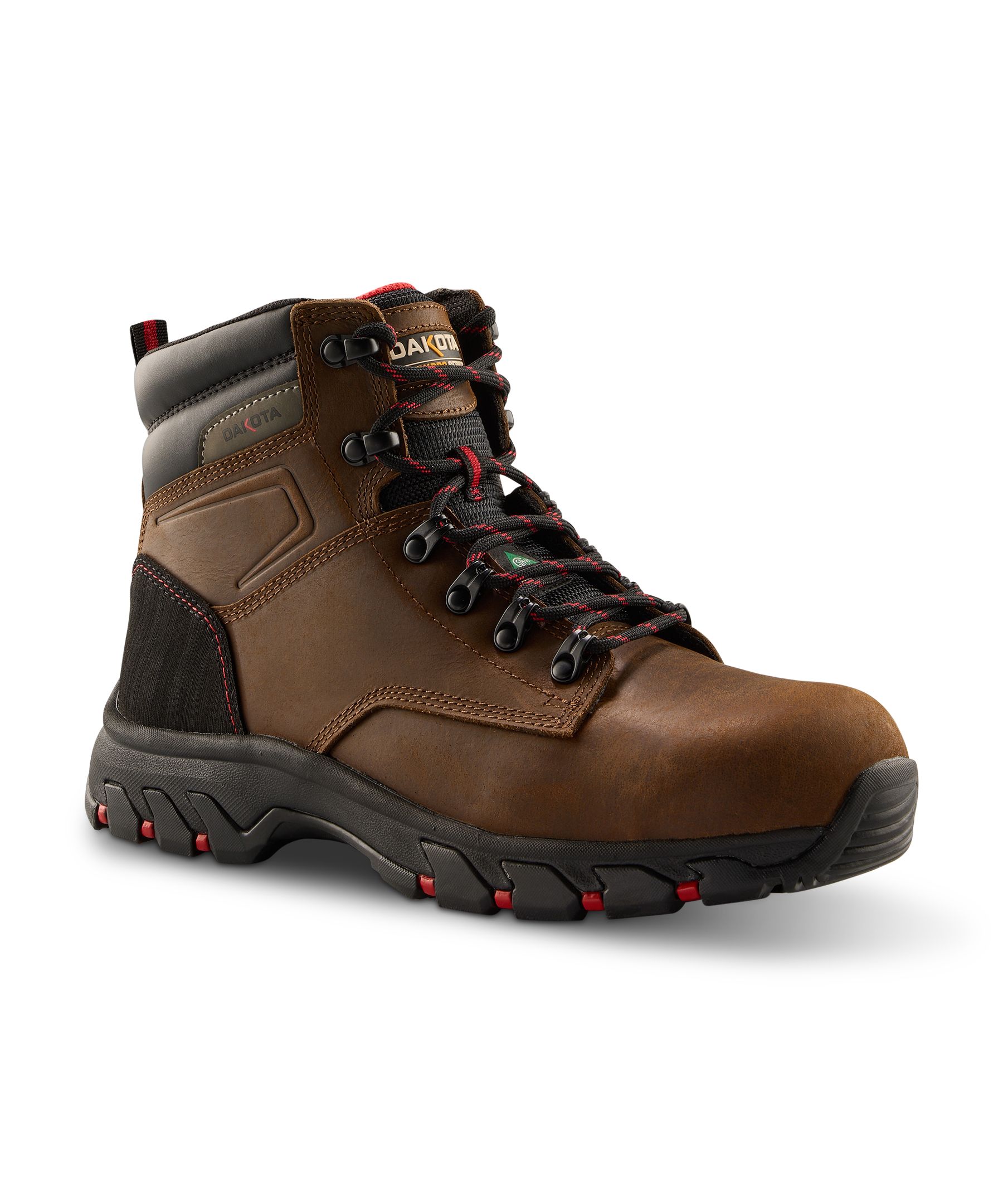 Dakota WorkPro Series Men's Steel Toe Steel Plate Mid Cut Safety Hiker Boots