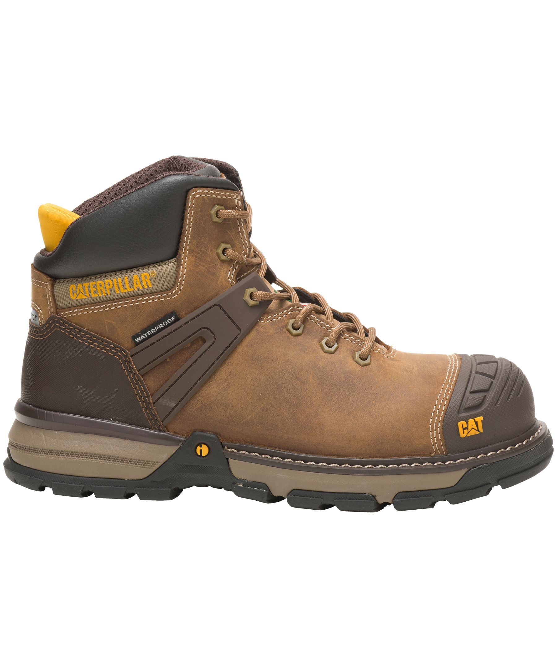 Bottes avec protection en composite de 6&nbsp;pouces pour hommes, Excavator Superlite, CAT