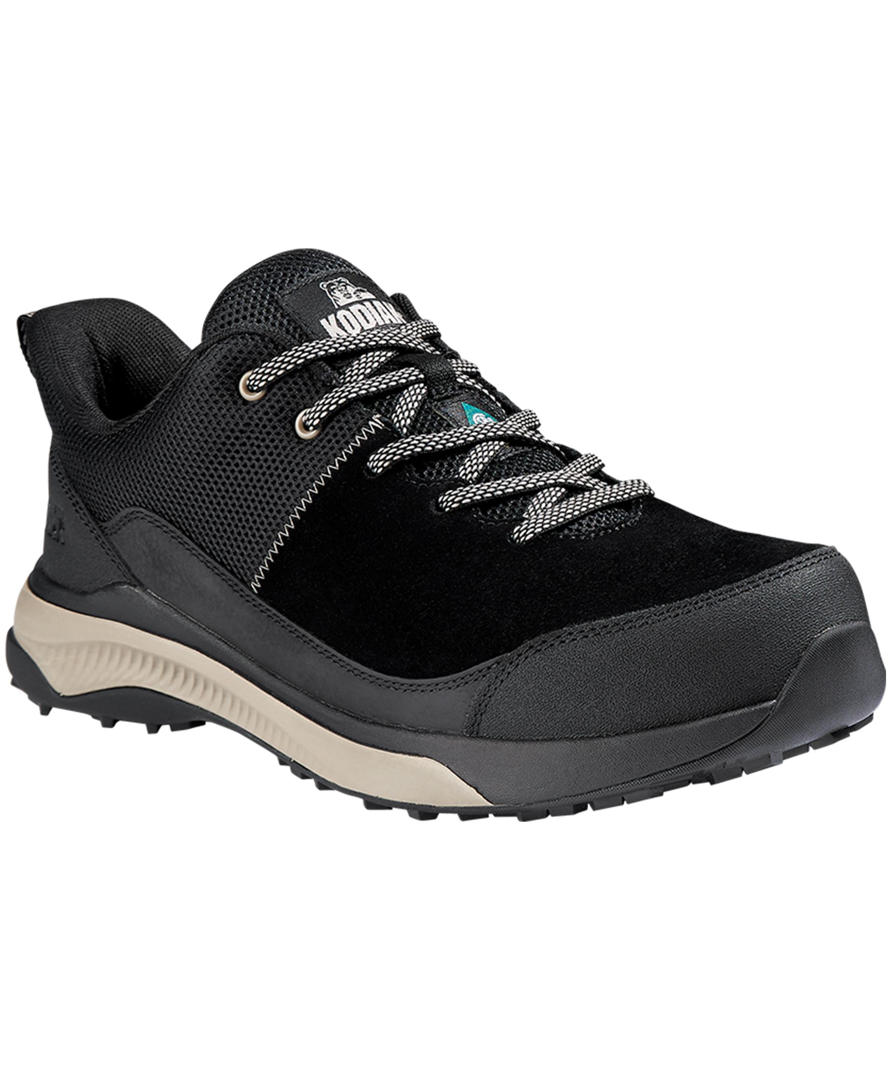 Kodiak Men's Quicktrail Composite Toe Composite Plate Leather Low Hiker Boots