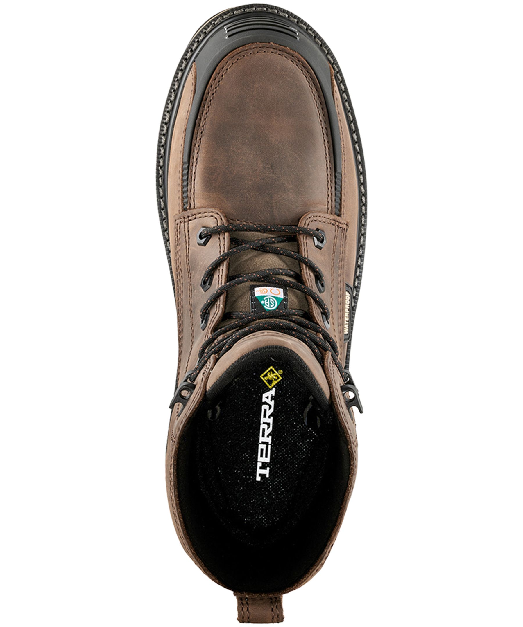 Terra Men's Ironstone Wedge 6 Inch Composite Toe Composite Plate Work Boots