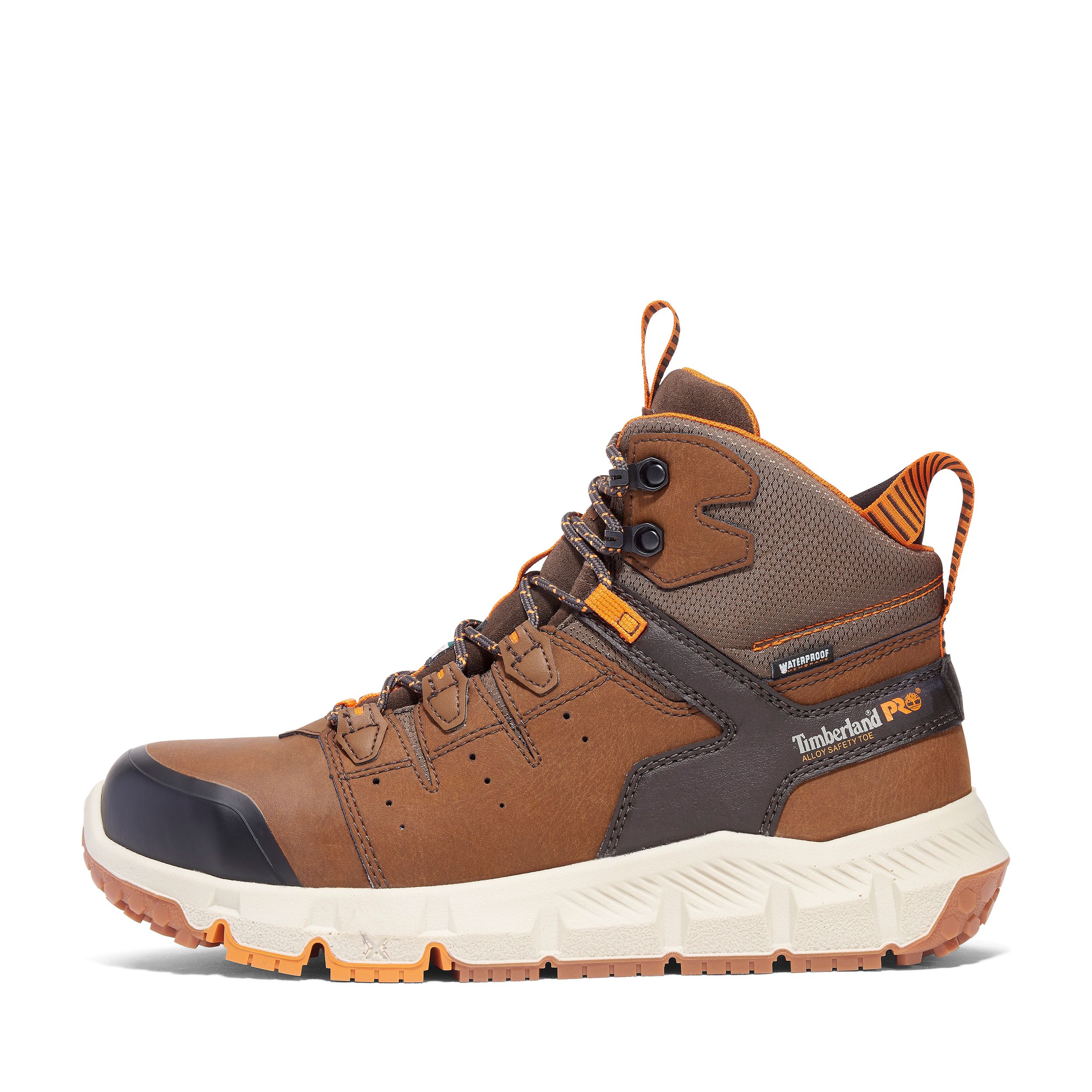 Chaussures de randonnée mi-basses étanches à l'eau avec protection en aluminium et plaque en acier pour hommes, Tempe, Timberland