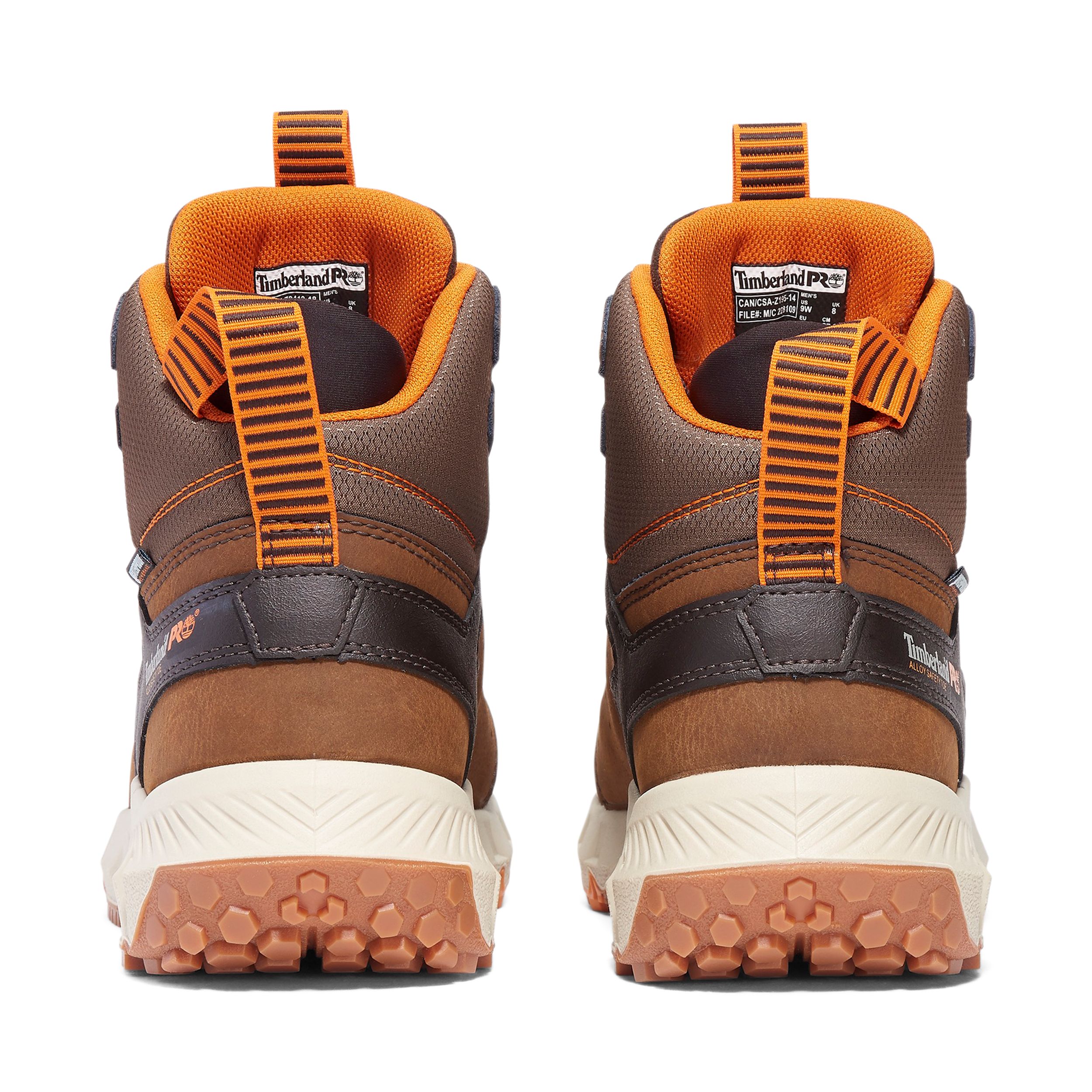 Chaussures de randonnée mi-basses étanches à l'eau avec protection en aluminium et plaque en acier pour hommes, Tempe, Timberland