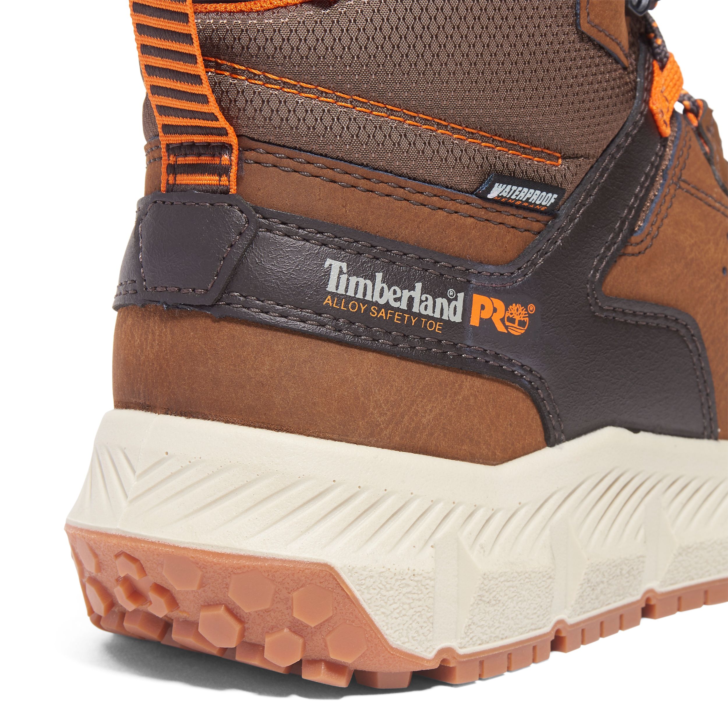 Chaussures de randonnée mi-basses étanches à l'eau avec protection en aluminium et plaque en acier pour hommes, Tempe, Timberland