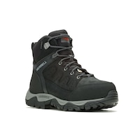 Bottes de travail imperméables mi-hautes à protection en acier pour hommes, Windoc, Merrell Work Front_Three_Fourths_Angled_Right