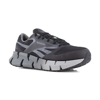 Reebok Work Men's Floatzig Composite Toe Composite Plate Athletic Shoes Front_Three_Fourths_Angled_Right