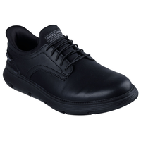 Skechers Men's Gaza Non Safety Slip Resistant Shoes Front_Three_Fourths_Angled_Right