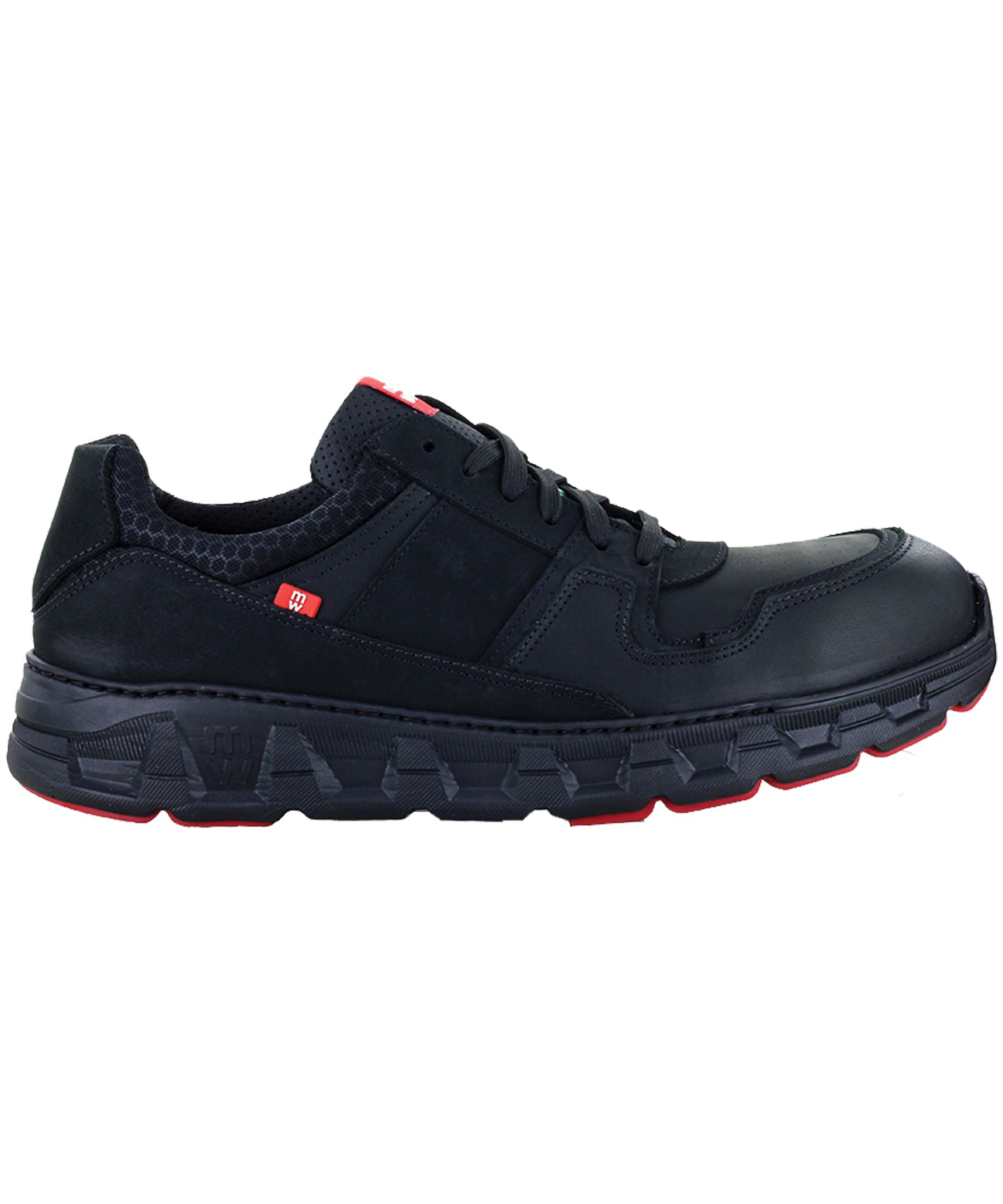 Chaussures de sport en cuir à lacets avec protection en composite pour hommes, Solar, Mellow Walk