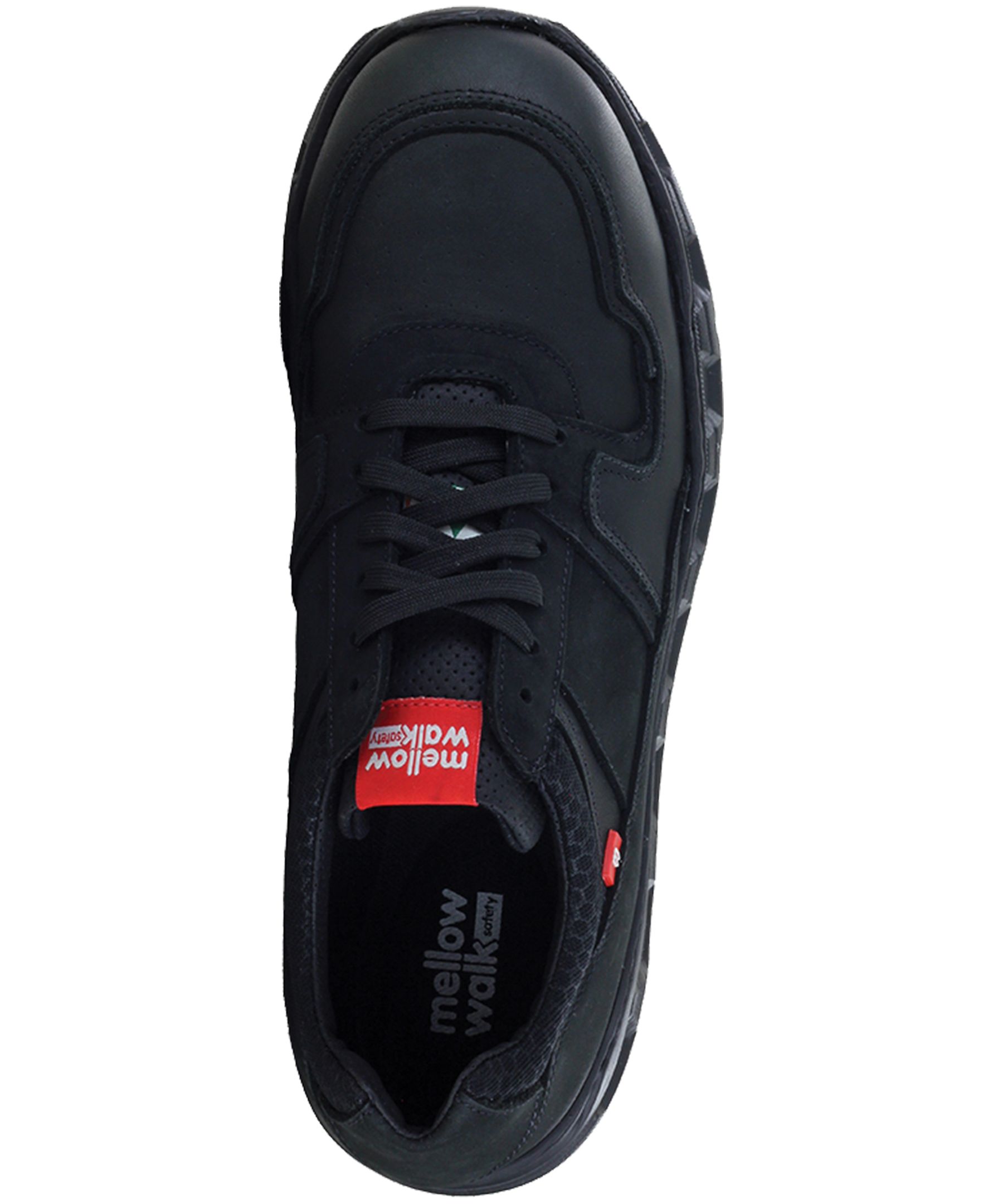 Chaussures de sport en cuir à lacets avec protection en composite pour hommes, Solar, Mellow Walk