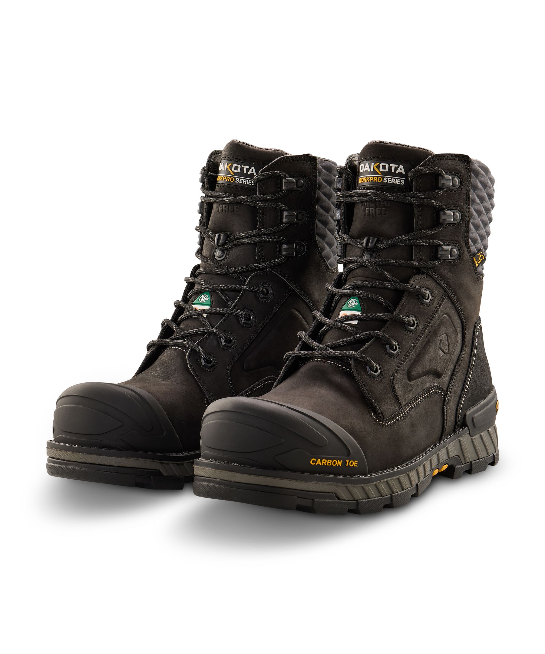 Bottes de travail imperméables de 8&nbsp;pouces avec protection en composite pour hommes, 8600, série Workpro, Dakota