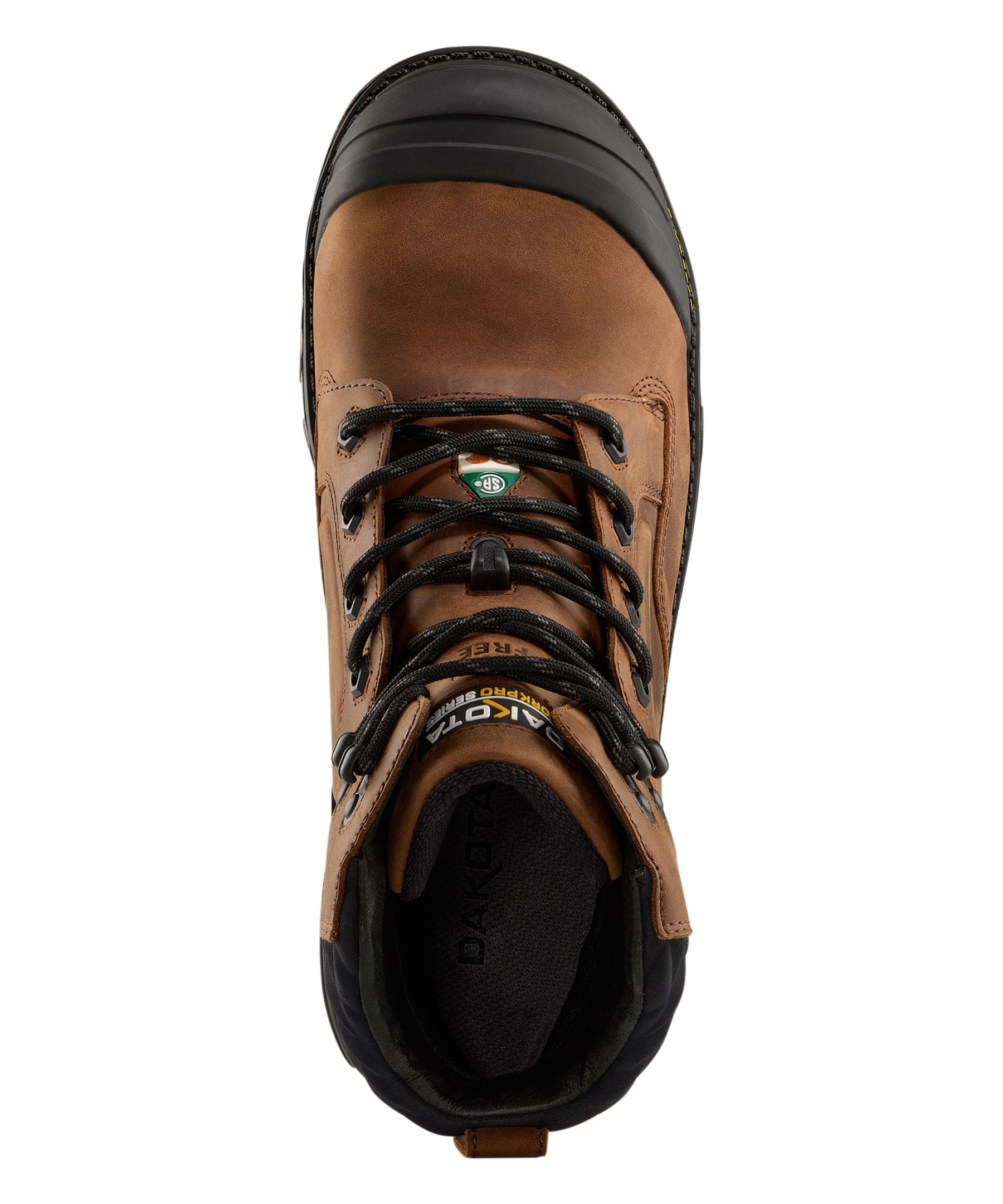 Bottes de travail de 6&nbsp;pouces étanches à l'eau à protection en composite pour hommes, 6600, série Workpro, Dakota