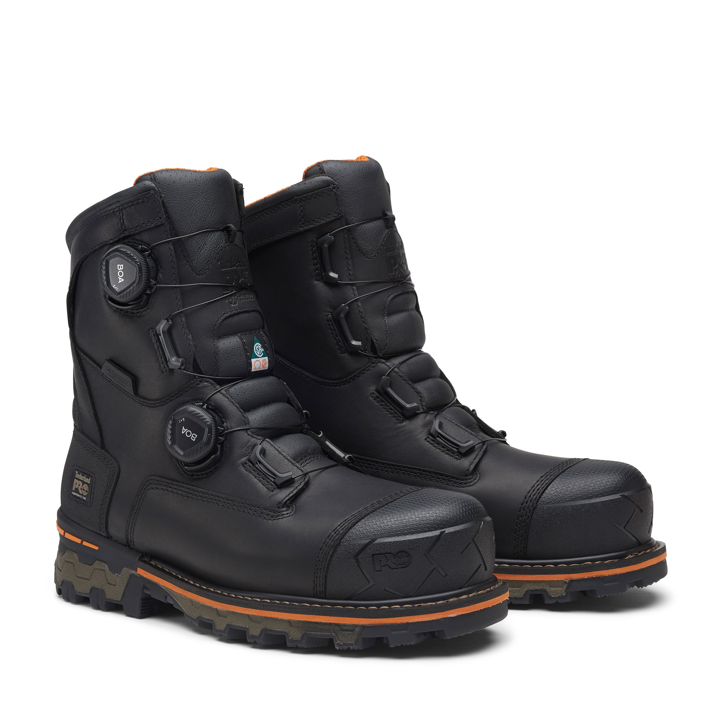 Bottes de 8&nbsp;pouces étanches à l'eau à protection en composite pour hommes, Boondock BOA, Timberland Pro