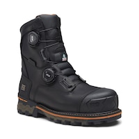 Timberland Pro Men's Boondock BOA 8 Inch Composite Toe Composite Plate Waterproof Boots Front_Three_Fourths_Angled_Right