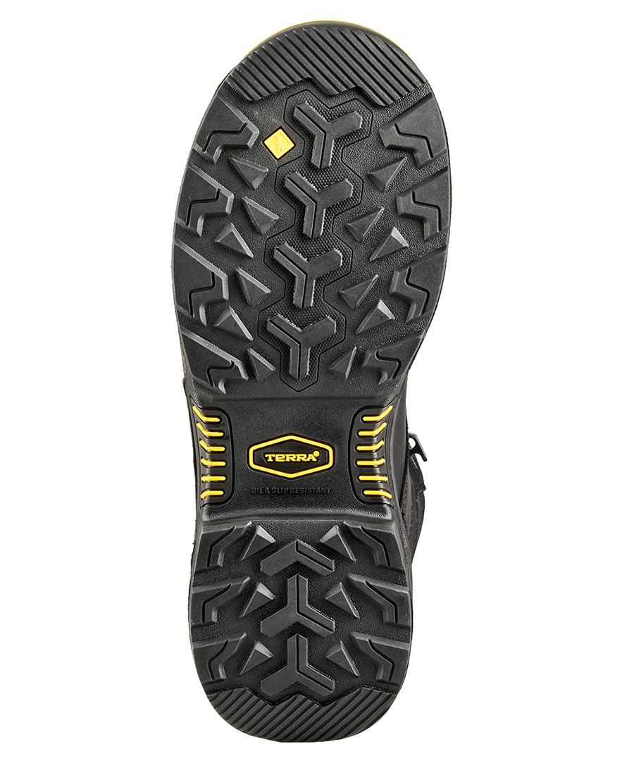 Terra Men's Exile 8 Inch Composite Toe Composite Plate Waterproof Work Boots