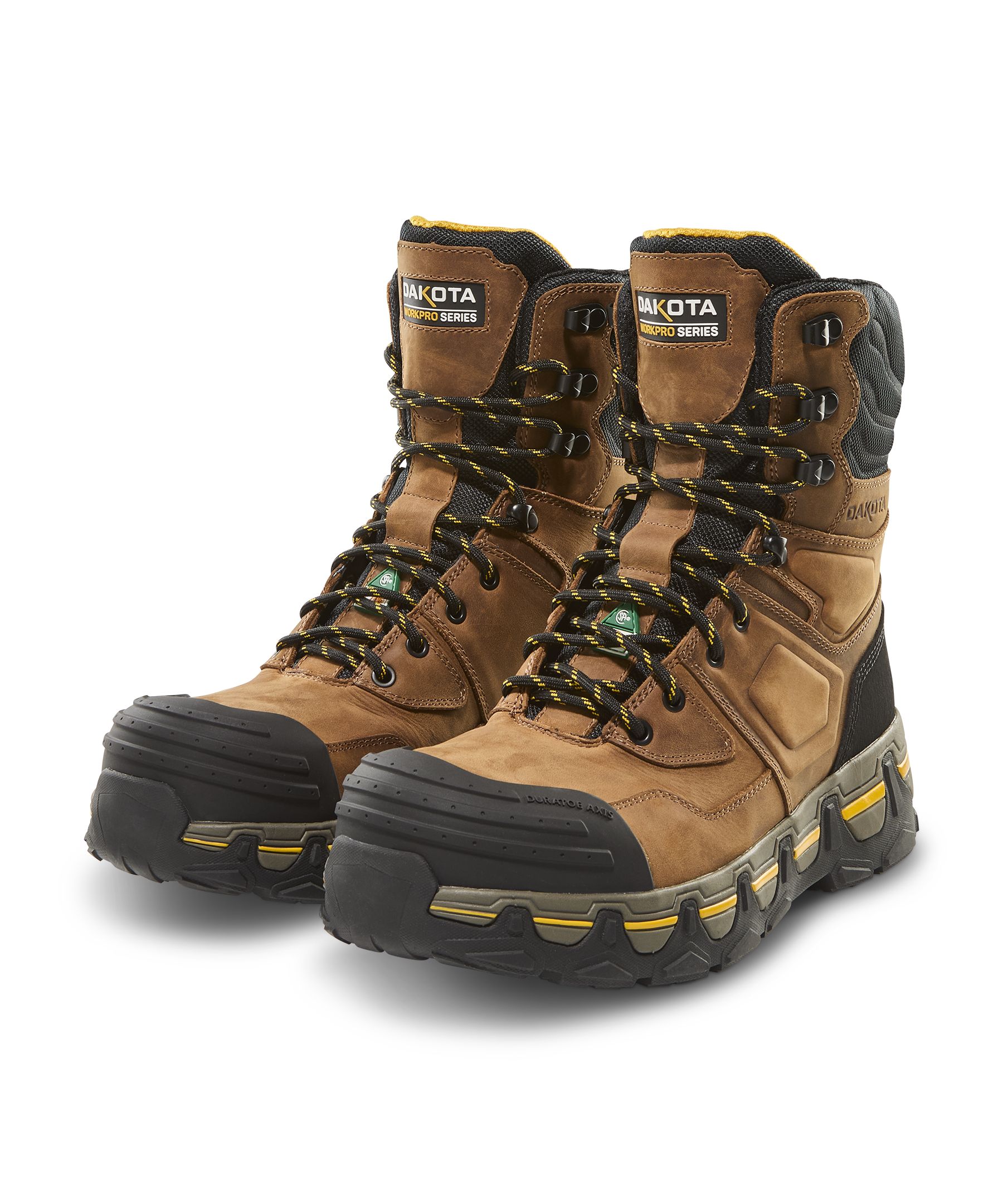 Dakota Men's 8550 8 Inch Composite Toe Steel Plate Work Boots