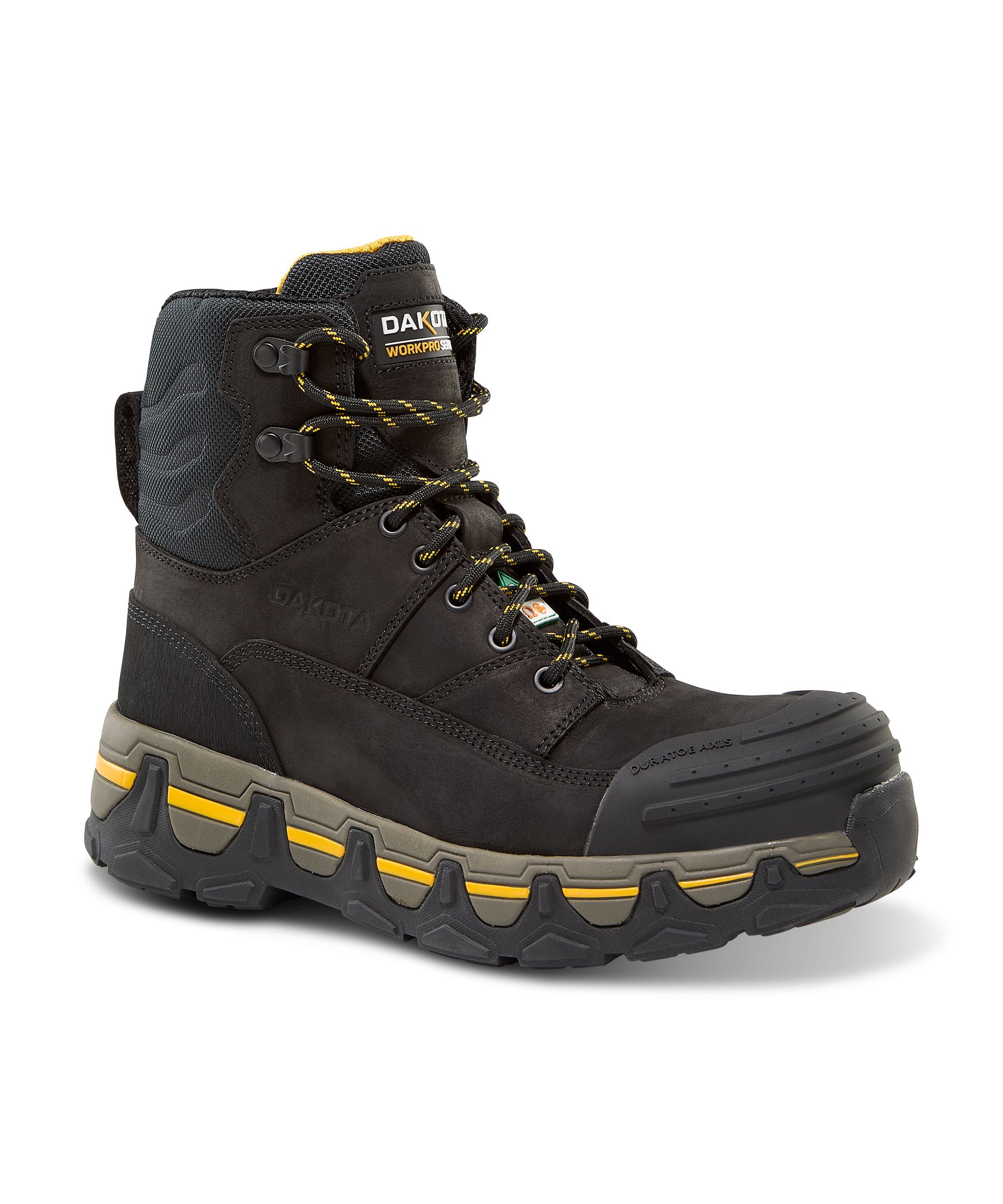 Dakota Men's 6550 6 Inch Composite Toe Steel Plate Work Boots