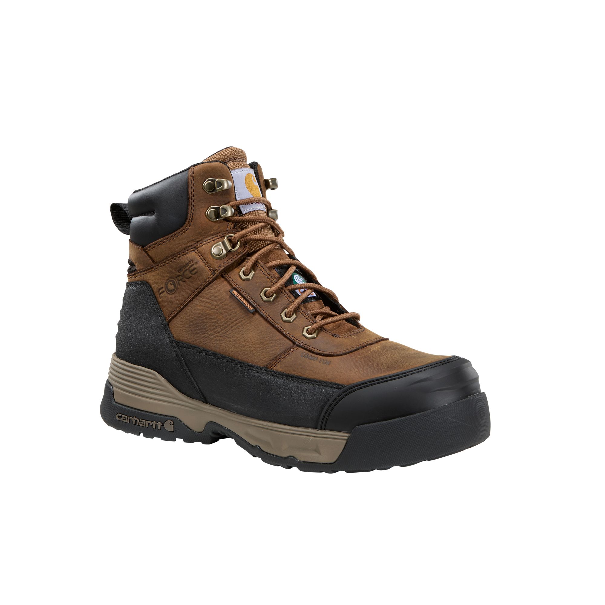 Carhartt Men's Force HD 6 Inch CTCP Leather Work Boot