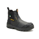 Bottes de travail à enfiler de 6 pouces avec protection en acier pour hommes, Striver XL, CAT Front_Three_Fourths_Angled_Right