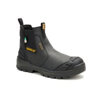 CAT Men's Striver XL 6 Inch Steel Toe Steel Plate Pull On Work Boots Front_Three_Fourths_Angled_Right