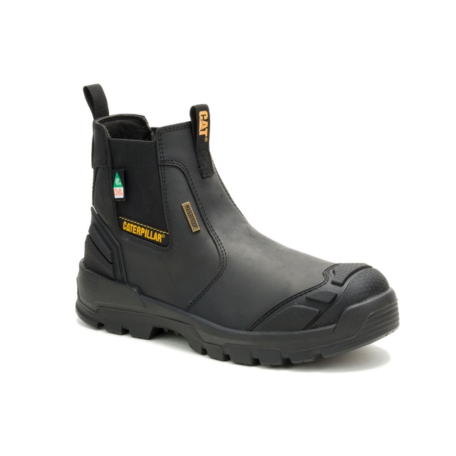 Bottes de travail à enfiler de 6 pouces avec protection en acier pour hommes, Striver XL, CAT
