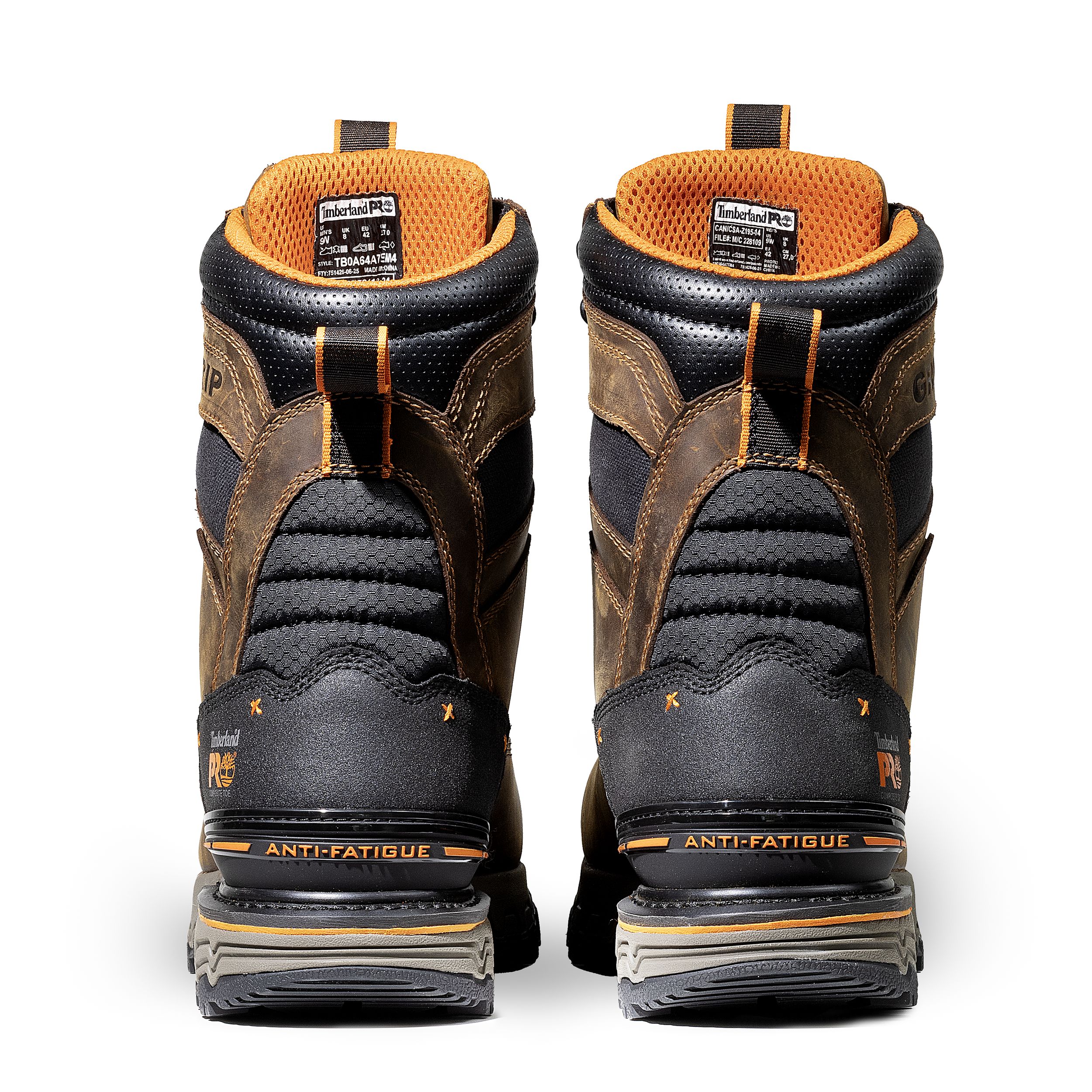 Bottes ultralégères de 8&nbsp;pouces étanches à l'eau à protection en composite pour hommes, Boondock, Timberland Pro