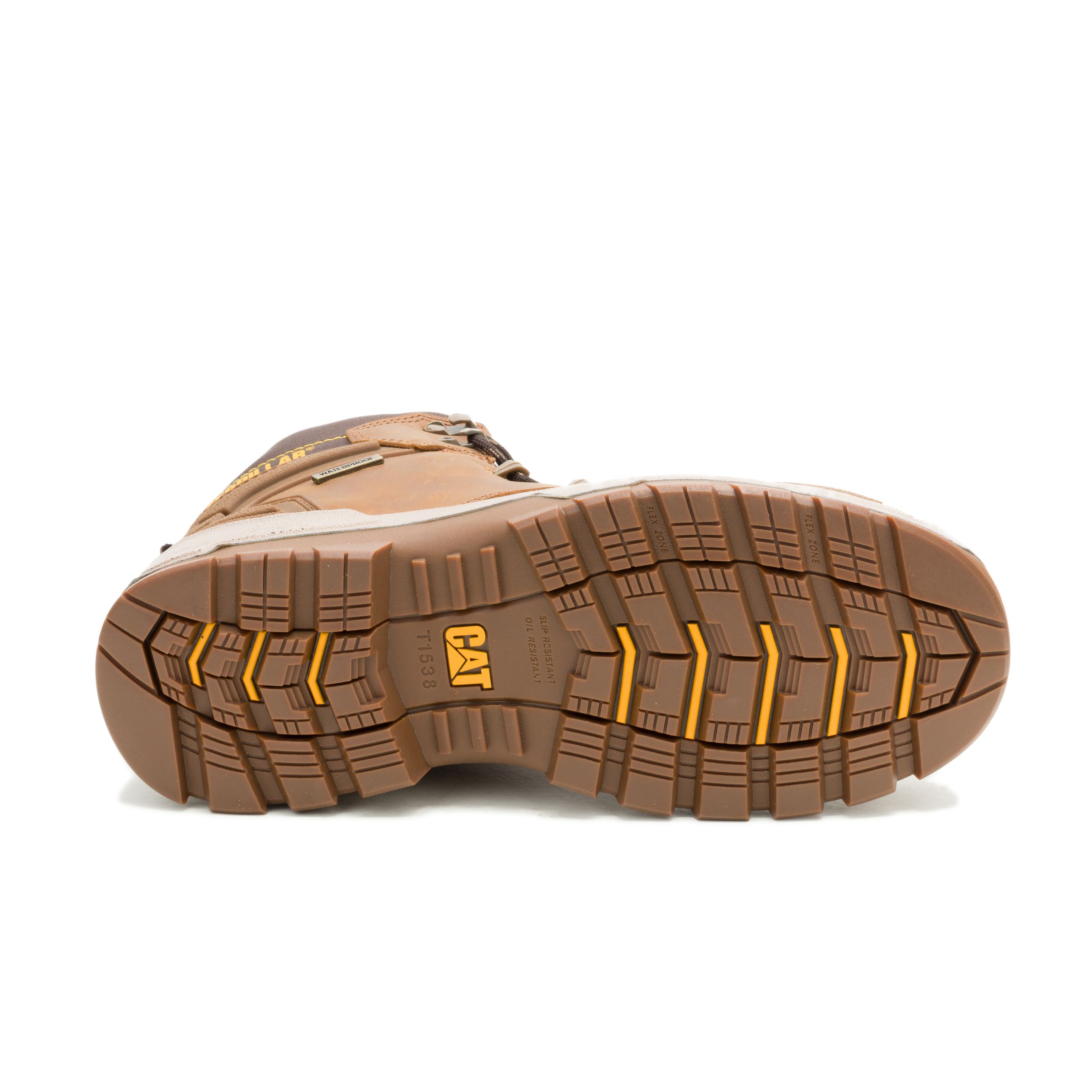 CAT Men's Striver XL Steel Toe Steel Plate Waterproof Safety Hiker Boots