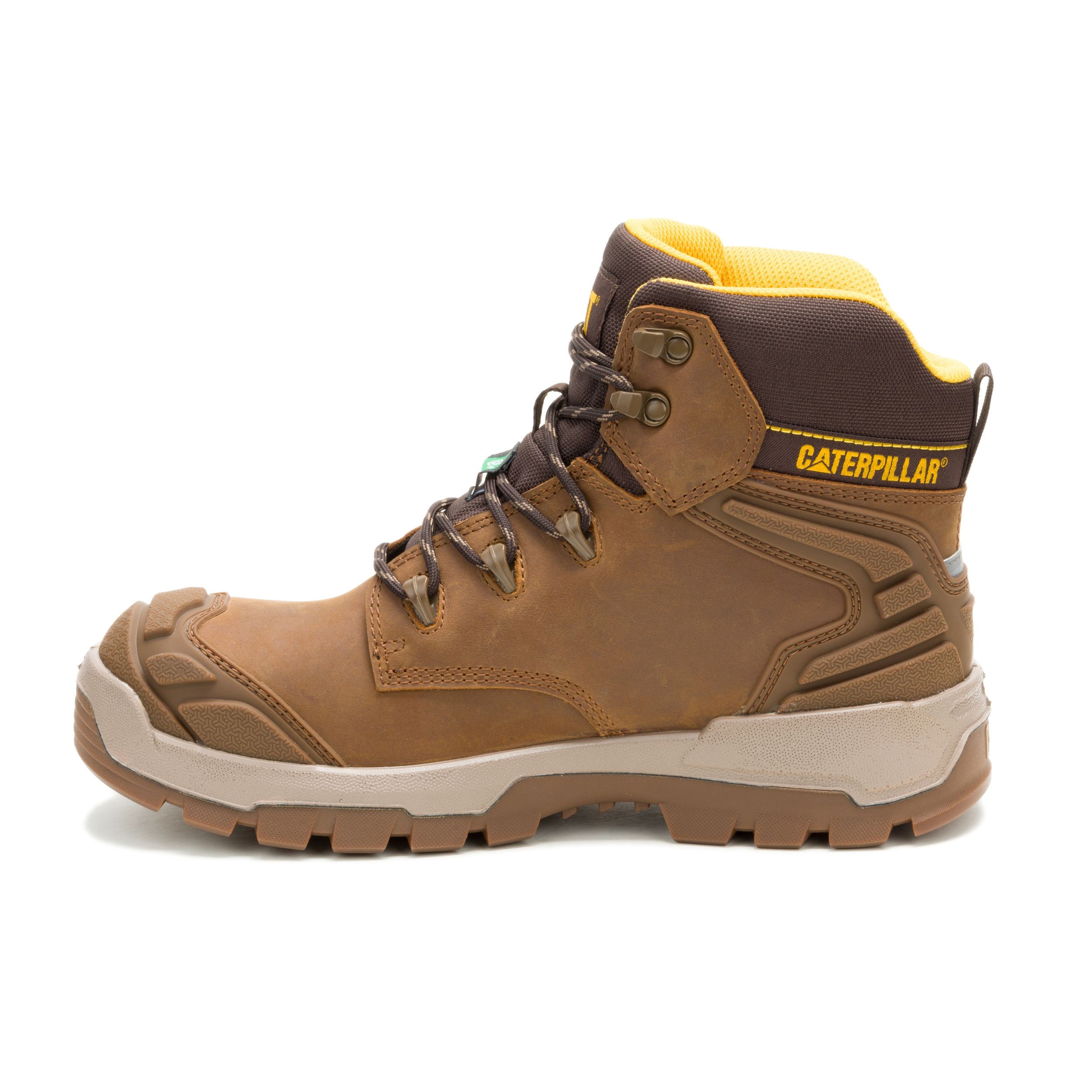 CAT Men's Striver XL Steel Toe Steel Plate Waterproof Safety Hiker Boots