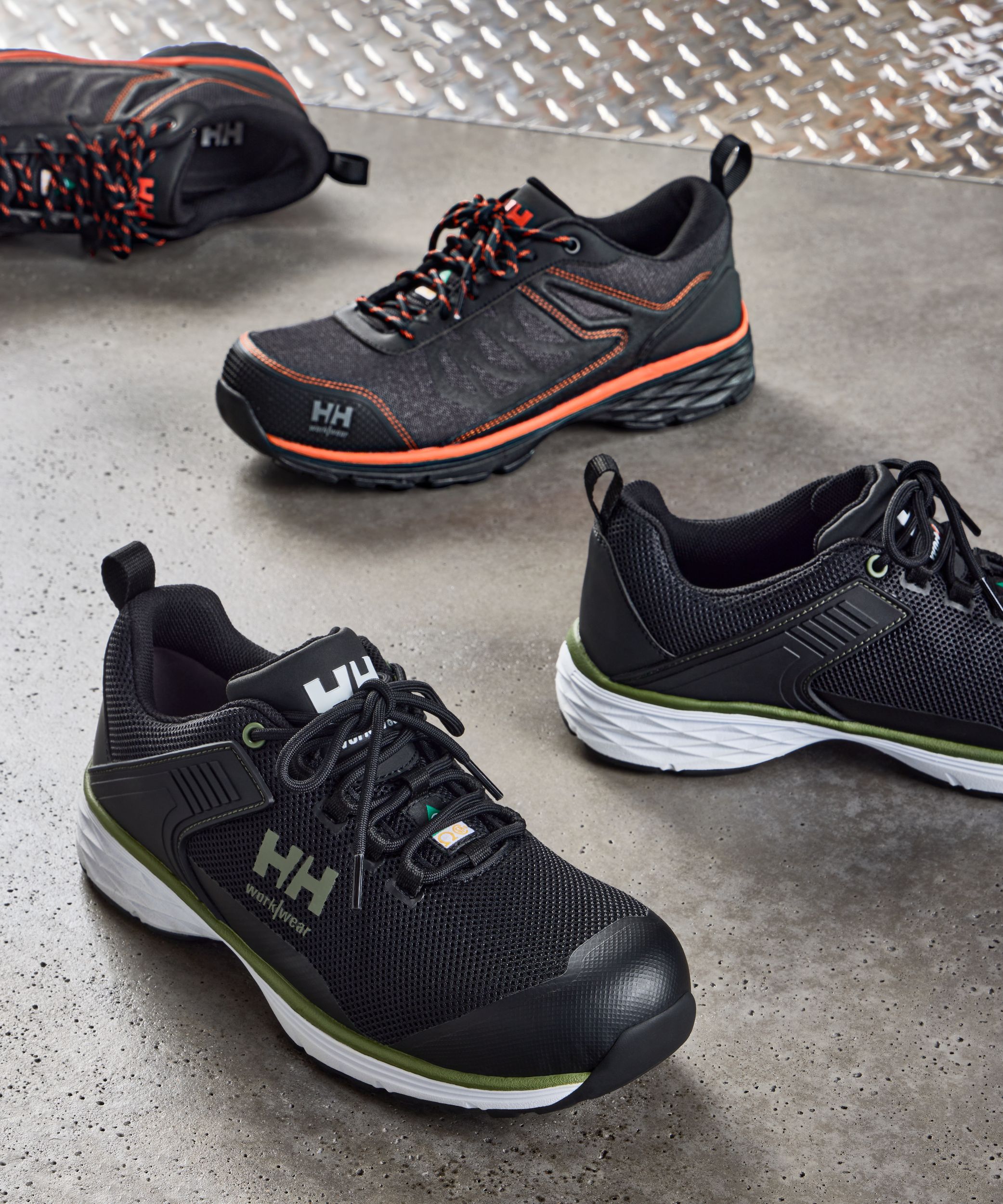 Helly Hansen Men's Aluminum Toe Steel Plate Knit Athletic Work Shoes