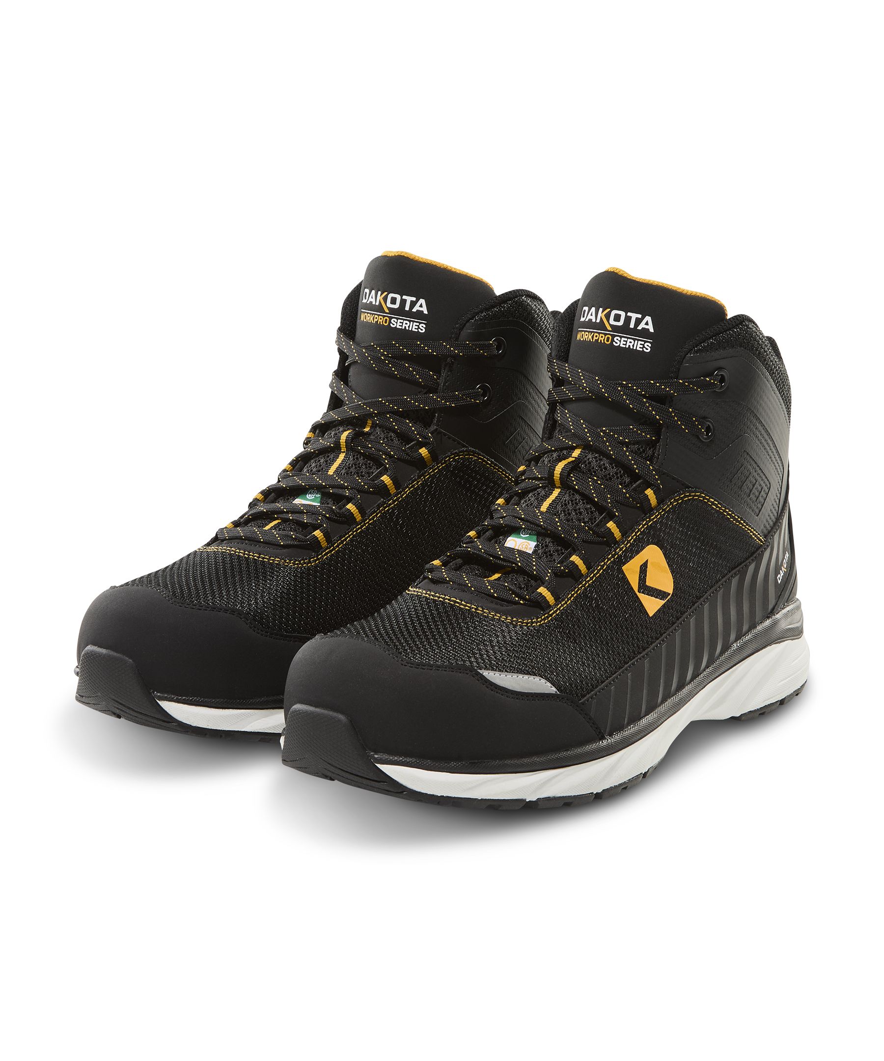 Dakota Men's 3617 Aluminum Toe Steel Plate Mid Cut Quad Lite Athletic Shoes