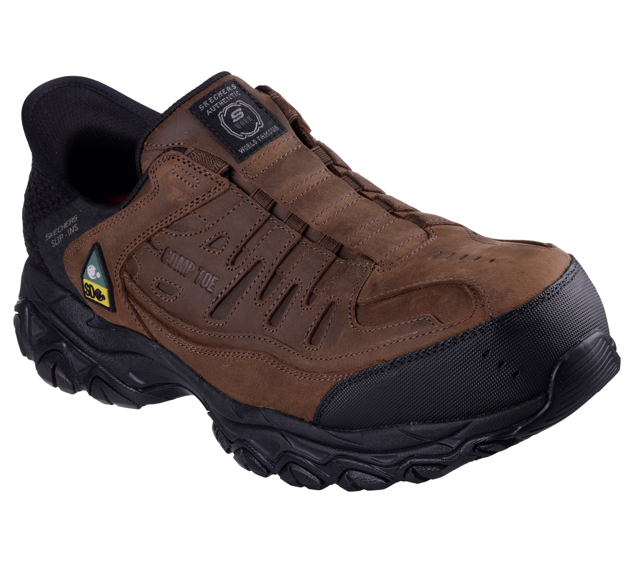 Skechers Men's Safety SD Athletic Slip In Shoes