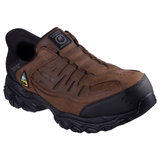 Chaussures de sport sécuritaires antistatiques à enfiler pour hommes, Slip-Ins, Skechers Front_Three_Fourths_Angled_Right