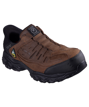 Skechers Men's Safety SD Athletic Slip In Shoes