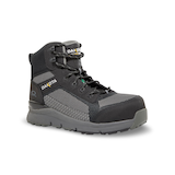 Daktota Men's Composite Toe Composite Plate Mid Cut Safety Hiker Shoes Front_Three_Fourths_Angled_Right