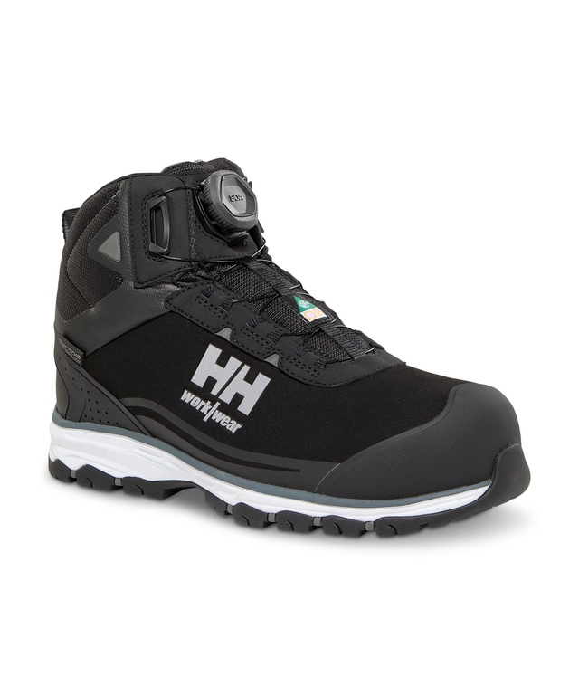 Bottes de randonnée mi-hautes imperméables avec bout protecteur en aluminium pour hommes, Helly Hansen Workwear