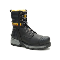 Bottes de travail imperméables de 8&nbsp;po pour hommes, Power Spring, CAT Front_Three_Fourths_Angled_Right