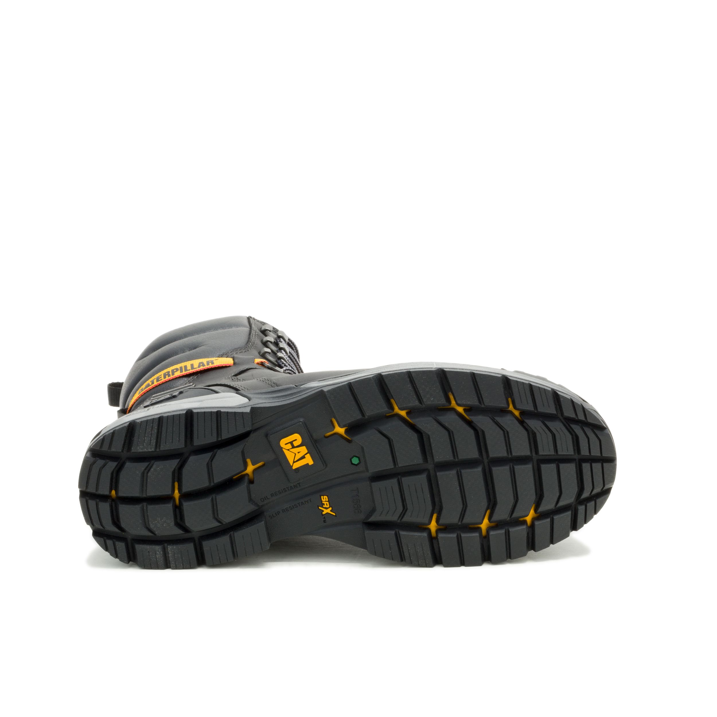 Bottes de travail imperméables de 8&nbsp;po pour hommes, Power Spring, CAT