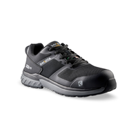 Chaussures de sport sécuritaires basses avec embout en aluminium et plaque en acier, Enduralite, série Dakota WorkPro Front_Three_Fourths_Angled_Right