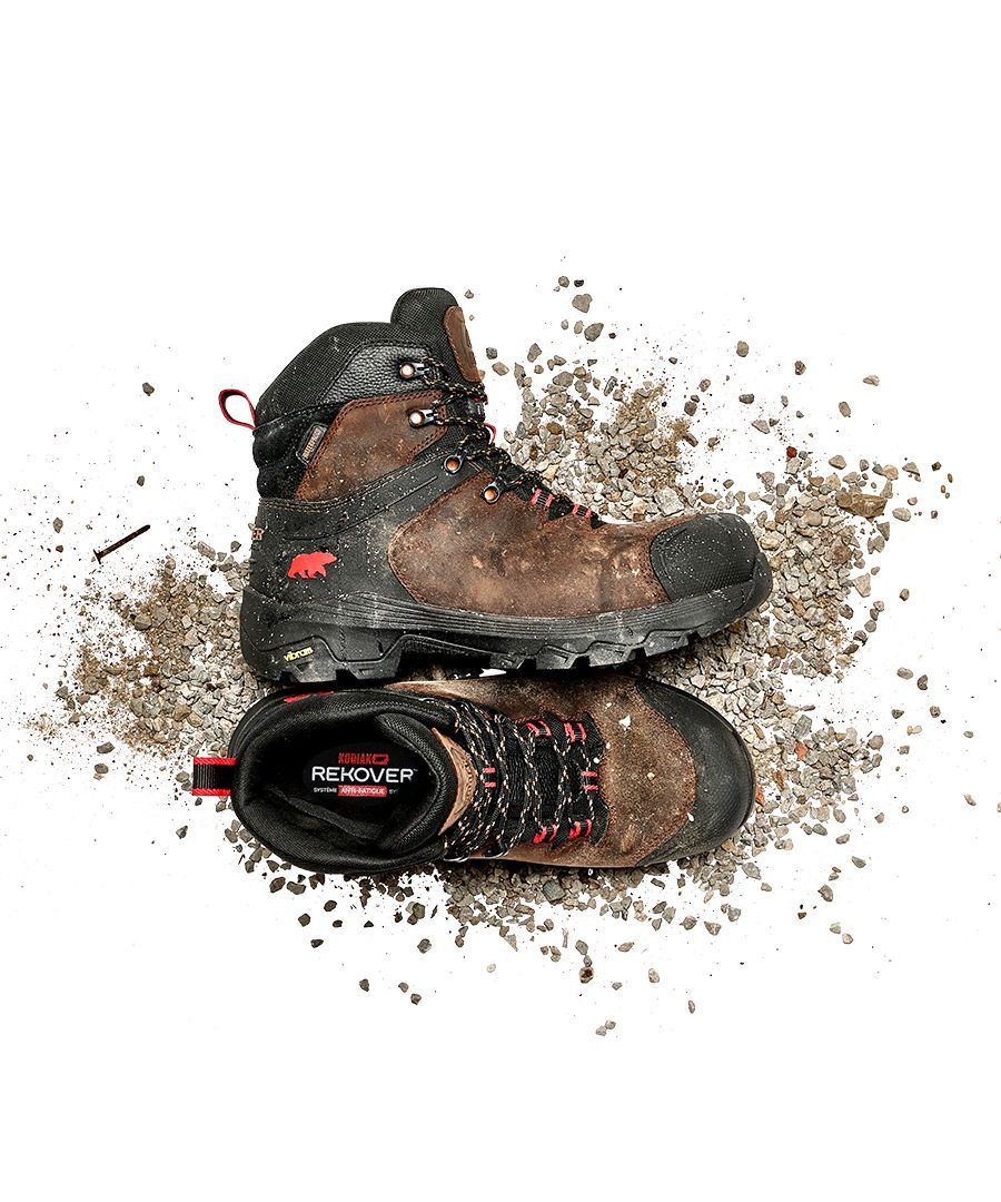 Bottes de travail 6 pouces de style randonnée étanches à l’eau avec protection en composite pour hommes, Sawback, Kodiak