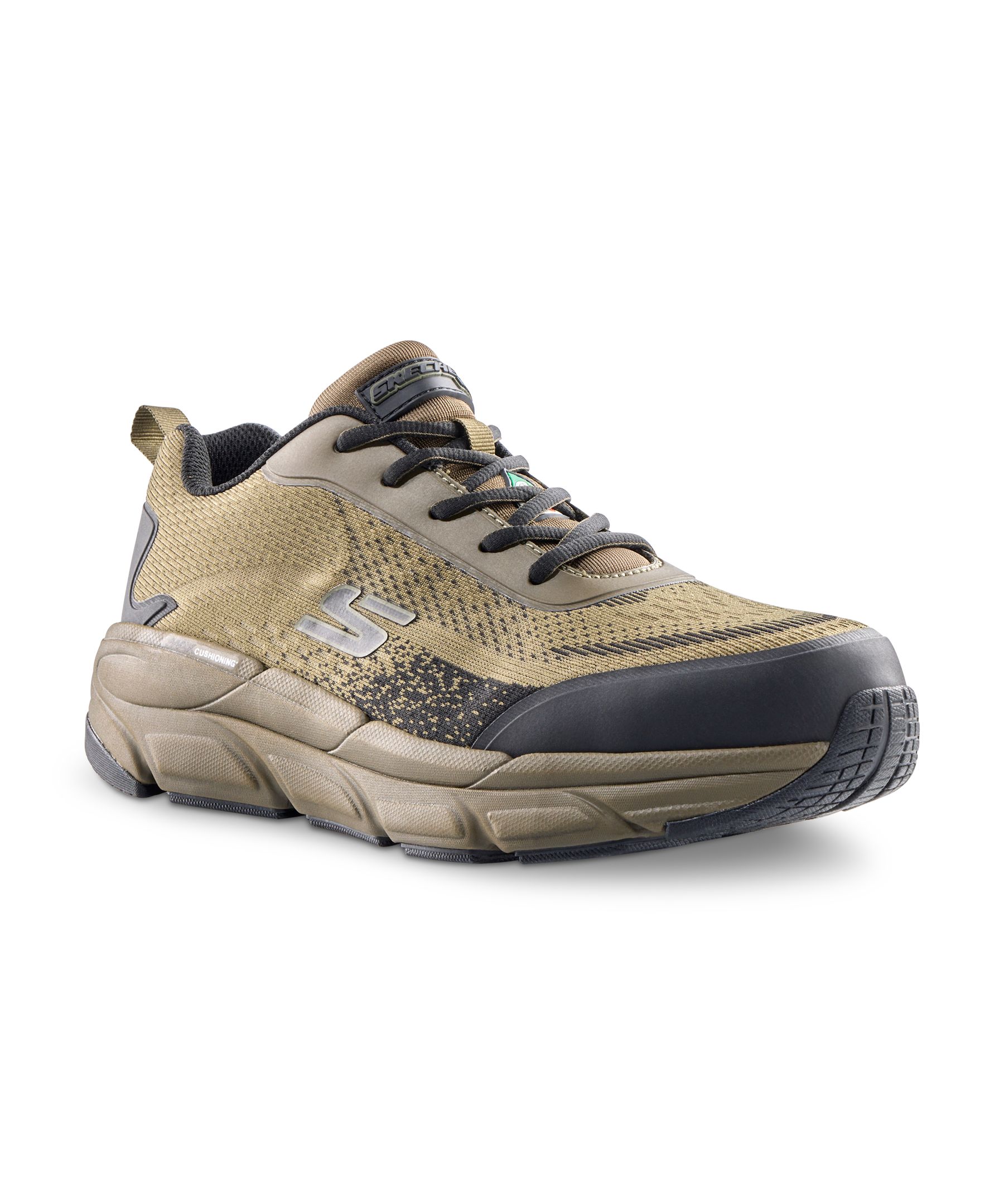 Chaussures de travail d’allure sportive avec protection en acier pour hommes, Skechers