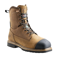 Bottes de travail de 8&nbsp;po étanches à l'eau à protection en composite pour hommes, Lundbreck, Kodiak Front_Three_Fourths_Angled_Right