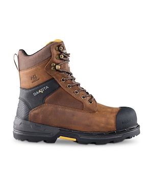 Bottes de sécurité imperméables de 8&nbsp;po avec embout et plaque en composite, 8800, série Dakota WorkPro