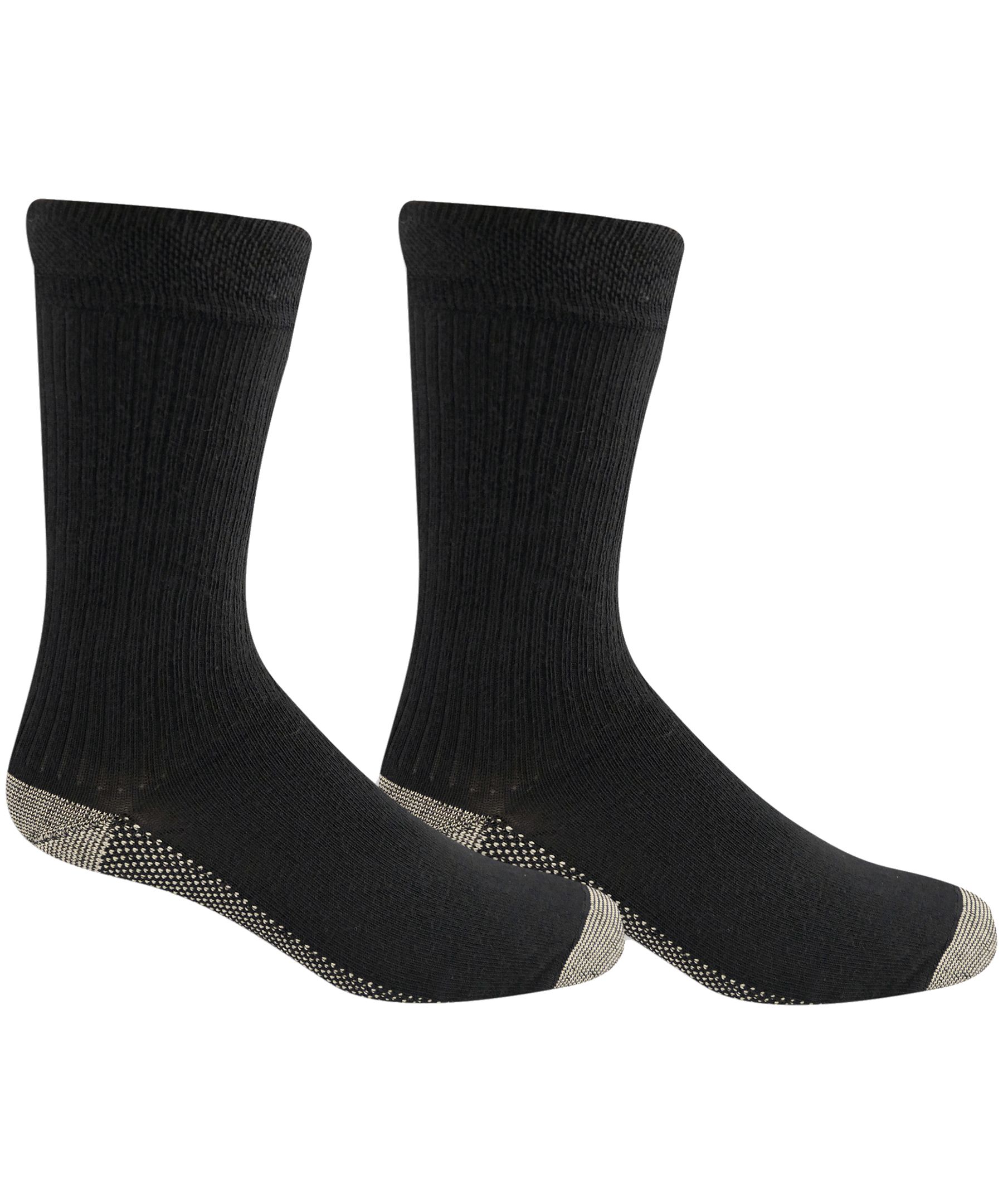 Chaussettes décontractées pour hommes, paquet de 2&nbsp;paires, Copper Sole