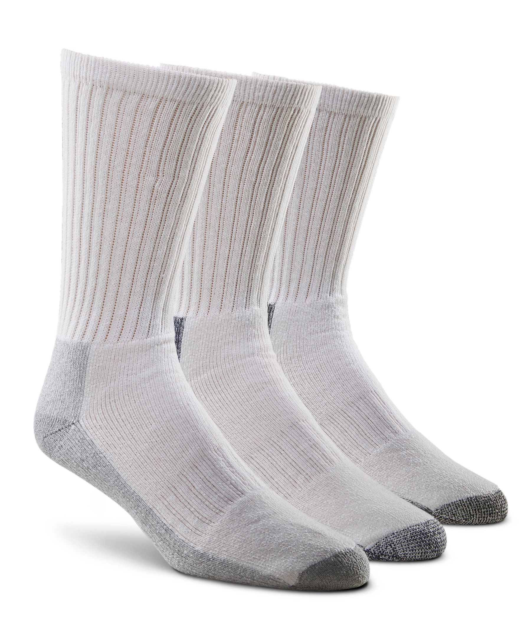 Matrix Men's 3 Pack Performance Quad Comfort Soil Buster Crew Socks | Marks