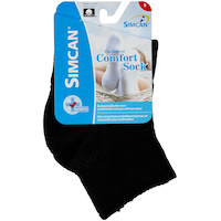 Simcan Men's Comfort Low Rise Sag Resistant Socks Front_Flat