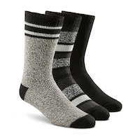 WindRiver Men's 3 Pack T-Max Heat Thermal Boot Socks Front_Angled_Right